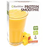 BariWise High Protein Fruit Smoothie, Aloha Mango - Low Carb, Low Calorie, Low Fat (7ct)