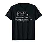 Faith Is Like Wifi - Funny Christian Pastoral T Shirt