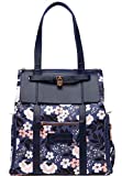 Sarah Wells Marie Convertible Breast Pump Bag and Backpack, Fits S1, S2, Most Other Portable Pumps, Insulated Pockets, (Le Floral)