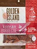 Golden Island Fire Grilled Pork Jerky Korean Barbecue Receipe - 16 Oz, 1count