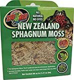 Zoo Med Laboratories SZMCF3NZ New Zealand Sphagnum Moss, 80 Cubic Inch,Black