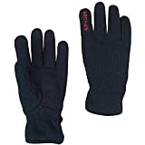Spyder Core Winter Gloves ~ Conductive Material for Touch Screen Devices Black w/Red Details (Medium)