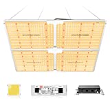 SPIDER FARMER SF-4000 LED Grow Light 5'x5' Coverage with Samsung LM301B Diodes & MeanWell Driver Dimmable 450W Commercial Grow Lamps for Indoor Plants Full Spectrum Veg and Bloom 2.7 umol/J