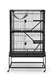 Prevue Pet Products Deluxe Critter Cage 484B, Black