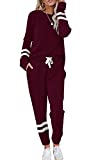 ETCYY NEW Lounge Sets for Women Two Piece Outfits Sweatsuits Sets Long Pant Loungewear Workout Athletic Tracksuits Purple