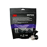 3M Performance Gravity HVLP Atomizing Head Refill Kit, 26720, Size 2.0, Red, for use Performance Spray Gun PPS 2.0 Paint Cups, 5 Pack