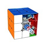 LiangCuber Moyu RS3M 2021 3X3 Magnetic Speed Cube Stickerless Maglev RS3 M 2021 Version 3x3x3 Puzzle Magic Cubes