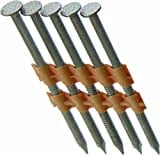 Mayfair Grip Rite Prime Guard GR408HG1M 21 Degree Plastic Strip Round Head Exterior Galvanized Collated Framing Nails, 3" x 0.120"