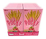 Pocky Biscuit Stick, Strawberry, 1.66 Ounce (Pack of 10)