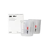 3M PPS 2.0 Spray Gun Cups, 26001, Standard, 22 Ounces, Use with Paint Gun and PPS 2.0 Lids and Liners to Paint Cars, Furniture, House and More, 2 Pack