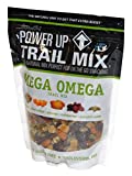 GourmetNut Power Up Trail Mix, Mega Omega Trail Mix 26 oz