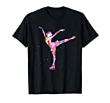 Beautiful Figure Skater Girl Gift Idea - Figure Ice Skating T-Shirt