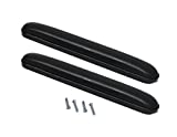 Heavy Duty Full Length (13-7/8") Wheelchair Arm Pads, Black (Pair), Universal: Fits Most Medline, Drive, Invacare, E&J, Guardian, Lumex, Tuffcare, ALCO & Other Full Arm Manual Wheelchairs