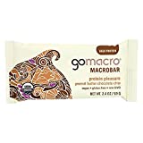 Gomacro Organic Macro Bar, Peanut Butter Chocolate Chip, 12 Count