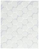 Fastcap Adhesive Cover Caps PVC, White