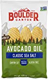 Boulder Canyon, Chips Potato Avocado Oil Sea, 5.25 Ounce