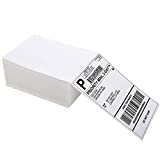 MBLABEL Thermal Direct Shipping Label (Pack of 500 4x6 Fan-Fold Labels) - Commercial Grade