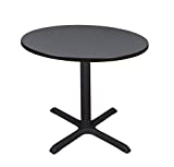 Regency Cali Round Breakroom Table, 36", Slate