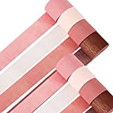 8 Rolls 656 Feet Rose Gold Crepe Paper Streamers 4 Colors Rose Streamer Paper Streamers Backdrop Crepe Paper for Wedding Birthday Party Baby Shower Bridal Shower Family Gathering Decorations