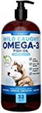 PetHonesty 100% Natural Omega-3 Fish Oil for Dogs from Iceland- Omega-3 for Dogs- Pet Liquid Food Supplement- EPA+DHA Fatty Acids Reduce Shedding & Itching- Supports Joints, Brain & Heart Health -32oz