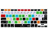 XSKN Adobe Lightroom Shortcuts Keyboard Skin Hot Keys LR Keyboard Cover for MacBook Air 13 & MacBook Pro 13 15 17, Retina (US / European ISO Keyboard)