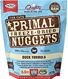 Primal Freeze Dried Cat Food - Duck Formula - 5.5 Oz.