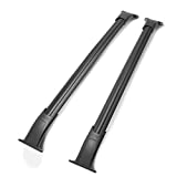 DNA MOTORING PT-ZTL-8025 Aluminum Roof Rail Cross Bar [for 15-18 Escalade/Tahoe/Yukon],Black