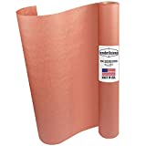 Pink Butcher Kraft Paper Roll - 18 ” x 175’ (2100”) Peach Wrapping Paper for Beef Briskets - USA Made - All Natural Approved Food Grade BBQ Meat Smoking Paper - Unbleached Unwaxed Uncoated Sheet