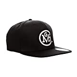 Gas Monkey Garage Officially Licensed GMG Round Logo Adjustable Size Snapback Cap (Black)