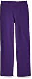 Hanes Girls' Big ComfortSoft EcoSmart Open Bottom Leg Sweatpants, Purple Thora, M