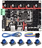 BIGTREETECH SKR V1.4 Turbo Control Board 32bit for 3D Printer Compatible with TFT35 E3 V3.0.1/TFT70 Touch Screen Support TMC2209/TMC2208/TMC5160/TMC2130 for Most FDM 3D Printer (with 5*TMC2209)