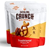 Catalina Crunch Mix Traditional Keto Snack Mix | Keto Friendly, Protein Snacks, 6oz (Pack of 3)