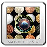 World Gourmet Sea Salt Sampler in Embossed Tin