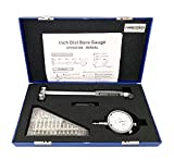 Accusize Industrial Tools 2-6 inch by 0.0001'' Dial Bore Gauge Set, 6'' Stem Length, Ee20-1006