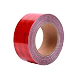 Red DOT-C2 Conspicuity Reflective Tape - 2" Inch X 50' Feet