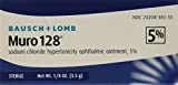 Muro 128 Bausch and Lomb 5 % Ointment, 0.12 Ounce