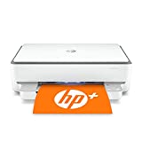 HP ENVY 6055e All-in-One Wireless Color Printer, with bonus 6 months free Instant Ink (223N1A), white