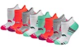 Saucony Women's Performance Heel Tab Athletic Socks (8 & 16, Assorted Light (8 Pairs), Shoe Size: 5-10