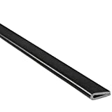 TRIM-LOK Rubber Edge Trim" Fits 1" /16"&#157; Edge, 3/8"&#157; Leg Length, 25" Length, Black" Flexible Neoprene Edge Protector for Sharp/Rough Surfaces, Easy to Install for Cars, Boats, Machinery and More