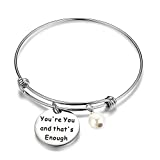 You're You and That's Enough Dear Evan Hansen Inspired Adjustable Bracelet Theater Gift Actor gift (Bracelet)