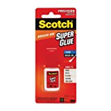 Scotch Brand Scotch Super Glue Liquid Brush-On.17 Ounces (AD127), 1-Pack