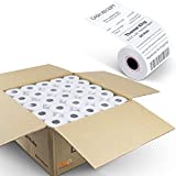 TK Thermal King, (1 Case) 2-1/4" x 85' Thermal Paper 50 Rolls (Size: 2.25" x 85 ft)