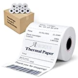 AUEAR, Thermal Cash Register POS Paper Rolls, 2 1/4" x 85' - BPA Free (50 Pack)