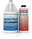 Pourable Plastic Deep Pour Up To 2" Thick USA Manufactured Clear Casting Resin 3 Quart Kit Perfect For River Tables & Castings – Low Odor Epoxy, a 2:1 Ratio