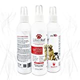 Lillian Ruff Leave-in Dog Conditioner & Detangler Spray - pH Balanced After-Bath No Rinse Hydrating Dog Conditioning Spray - Silky Shine Spray for Dry Skin, Itch Relief, Detangling & Dematting (8oz)