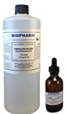 Biopharm Phenolphthalein pH Indicator 1% Solution 950 mL (1 Quart) Bottle Plus 1 Dropper Bottle (2 oz) containing 50 ml of Solution
