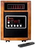 Dr Infrared Heater DR998, 1500W, Advanced Dual Heating System with Humidifier and Oscillation Fan and Remote Control