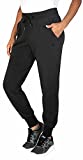 Fila Womens French Terry Jogger (Black, Medium, m)