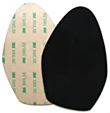 Stick-on suede soles for high-heeled shoes, with industrial-strength adhesive backing. Resole old dance shoes or convert your favorite heels to perfect dance shoes. [SUEDE-LA-black-r03]