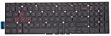 Replacement Backlit Keyboard for Dell G3 3579 3779 3590, G5 5587 5590, G7 7588 7590 7790 Series, inspiron 15 7567 7577, inspiron 17 7778 7779 Game Laptop with Red Frame US Layout